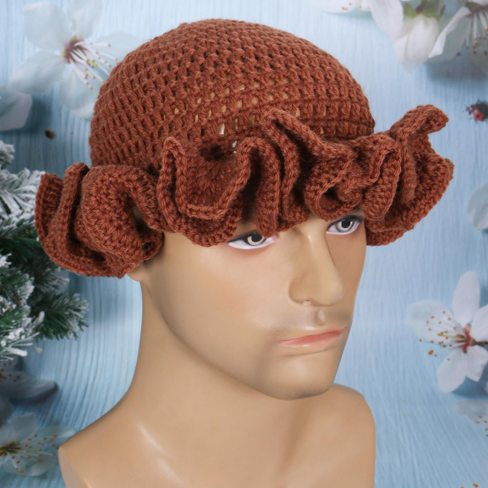 ROYALEAD soft polyester fiber hat ensemble for comfort
