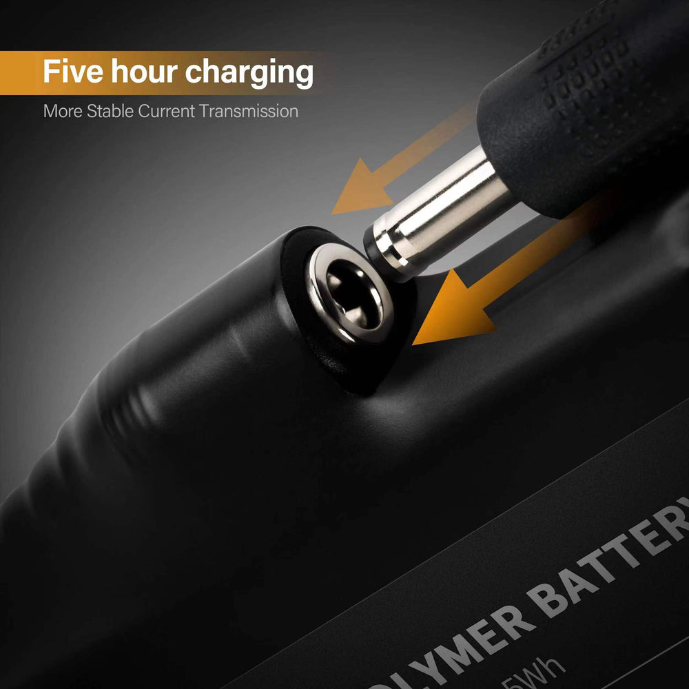 Royalrose battery charging setup keeps outdoor warmth powered on-the-go.