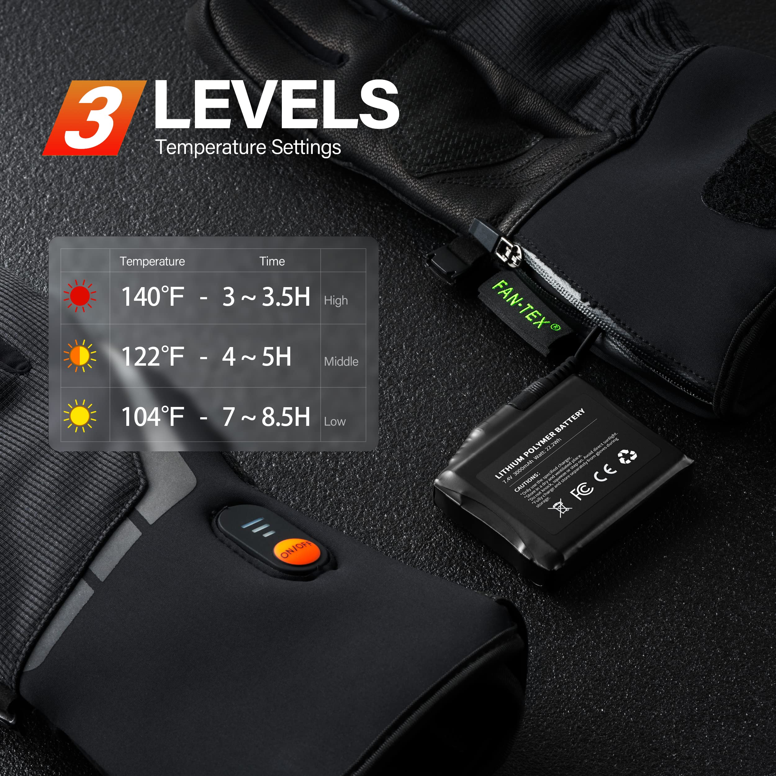 Royalrose charging port DC jack enables easy recharging.