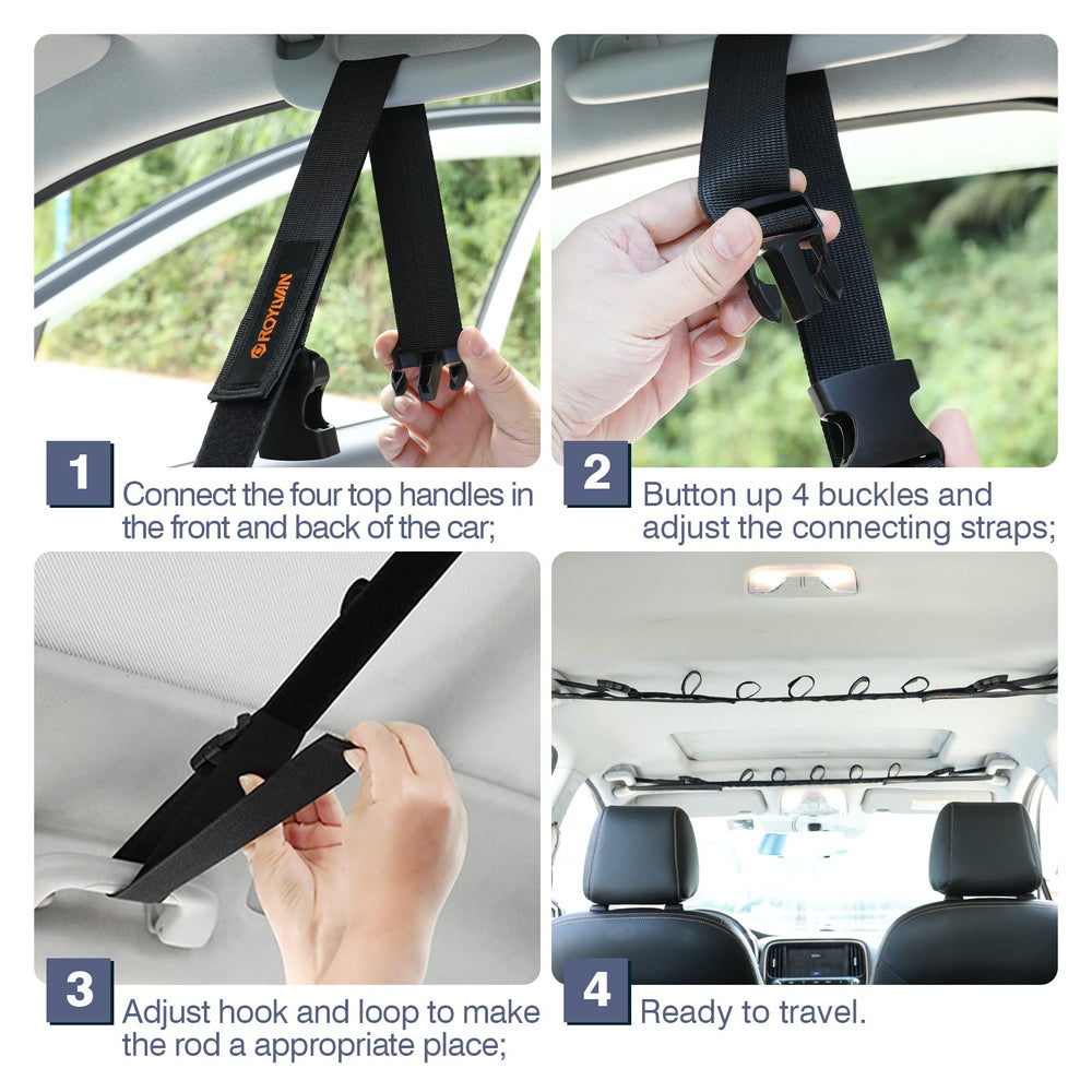 Durable polyester material of fishing rod holder