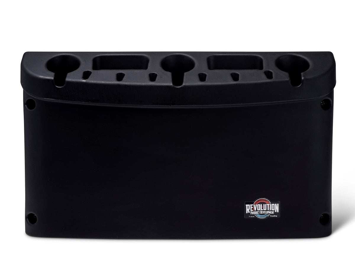 RPD Pro Series Rod Holder in black, durable marine-grade design for boats