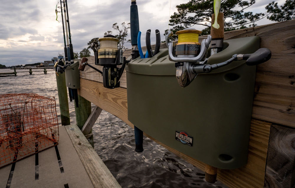 RPD Pro Series Rod Holder versatile use on boat truck or dock