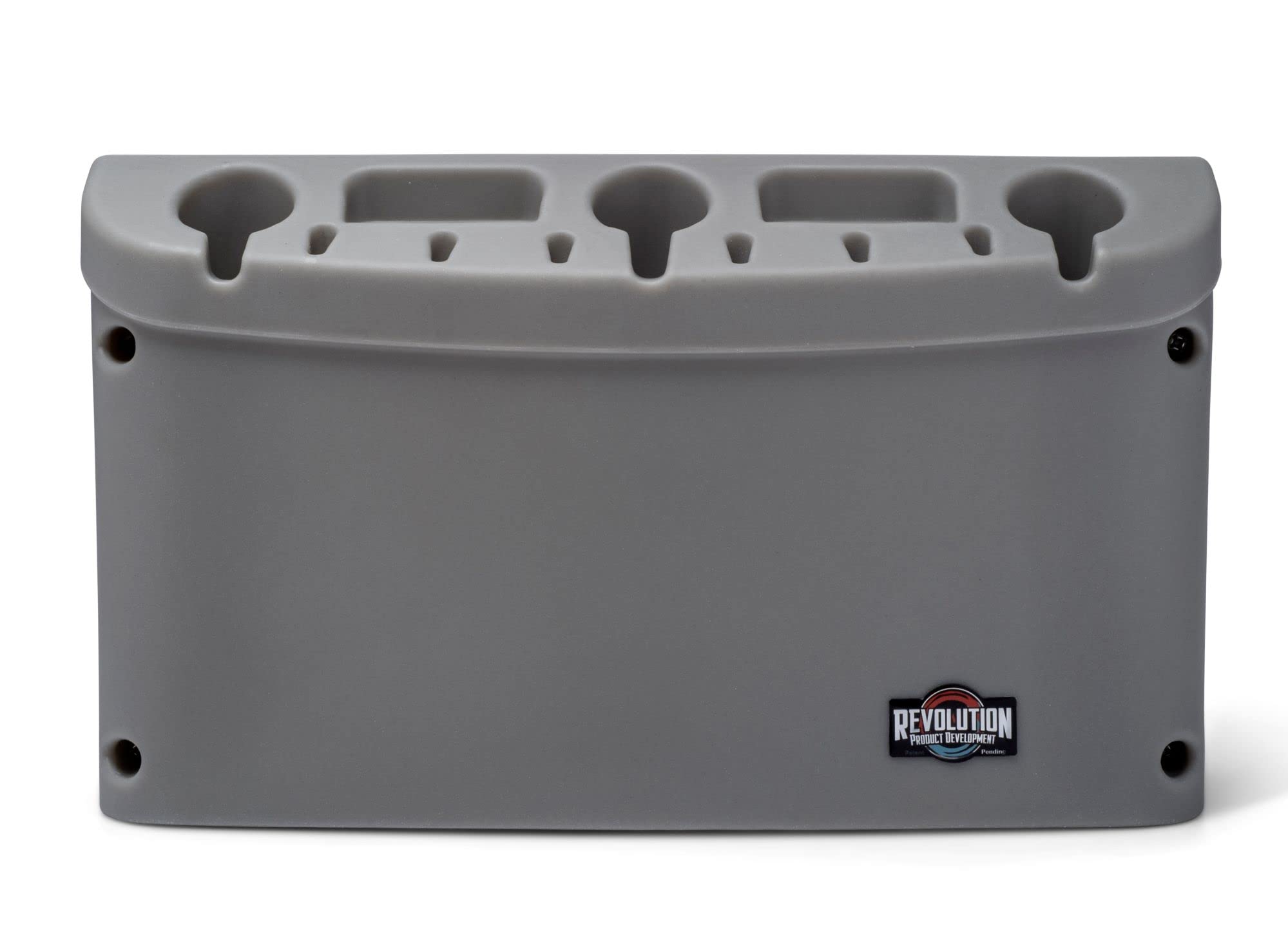RPD Pro Series rod holder gray front view highlights rugged, snag-free design.
