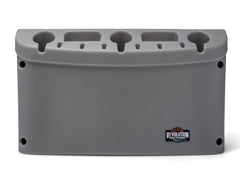 RPD Pro Series rod holder gray front view highlights rugged, snag-free design.