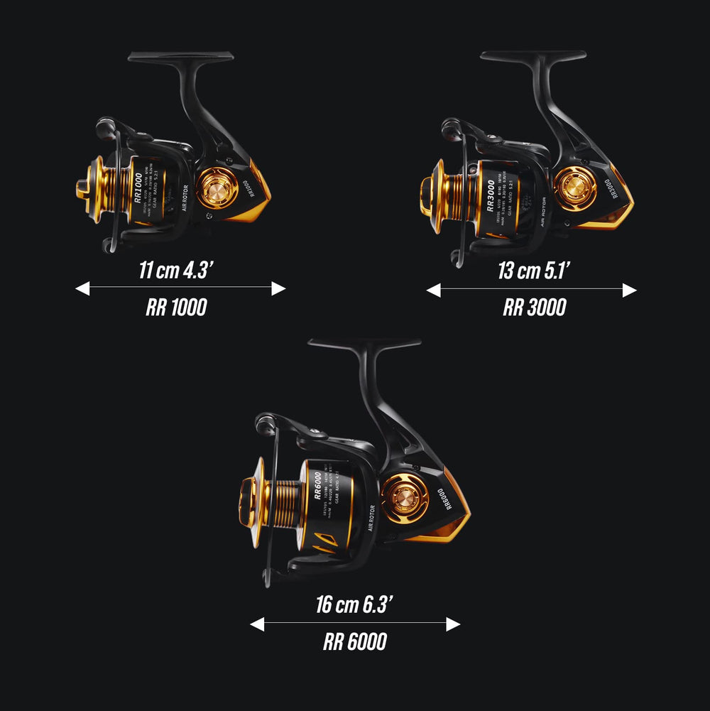 Bearings and gear ratios of RR 6000 (4+1)