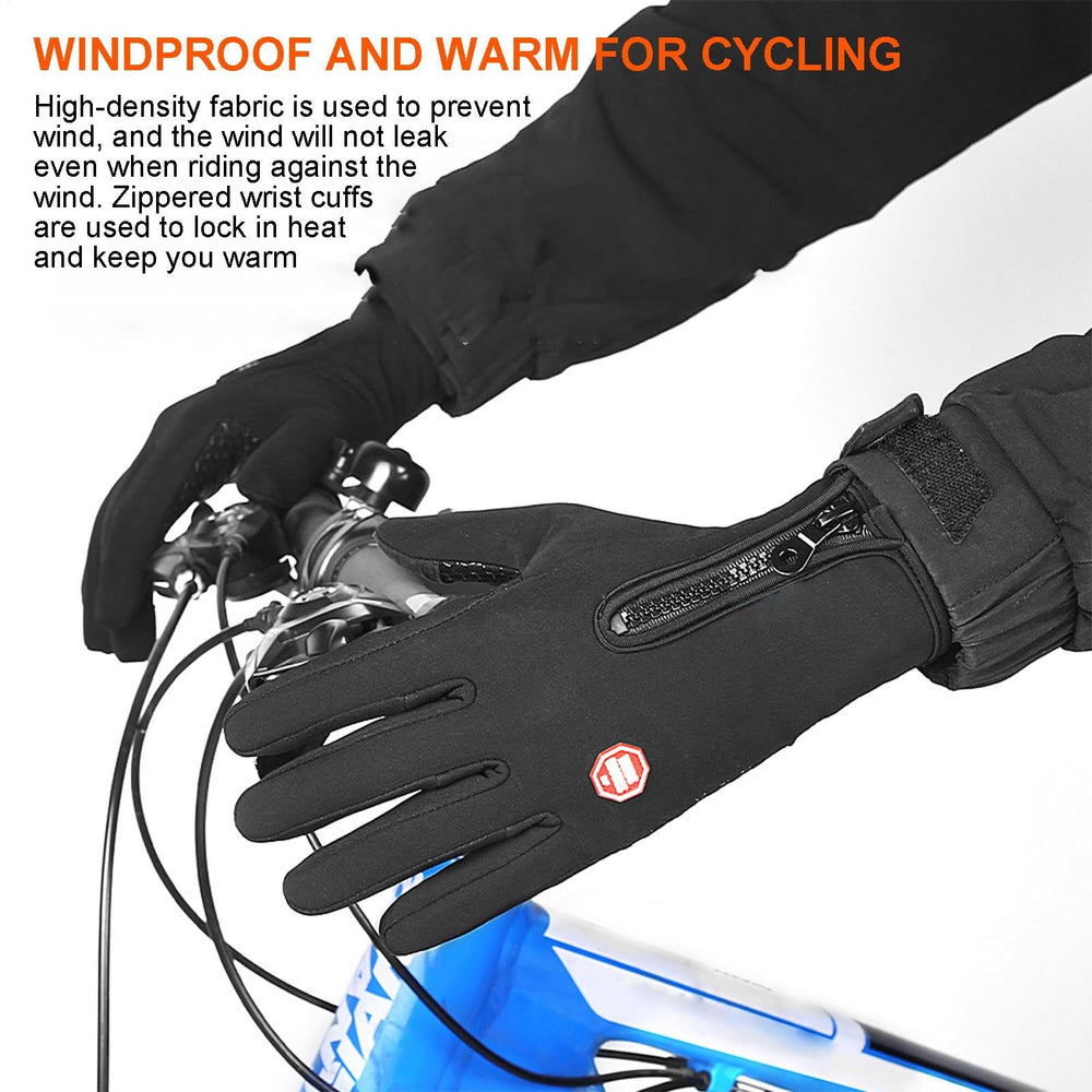 Rrlihjgu heated glove with USB-port enables on-the-go warmth and charging.