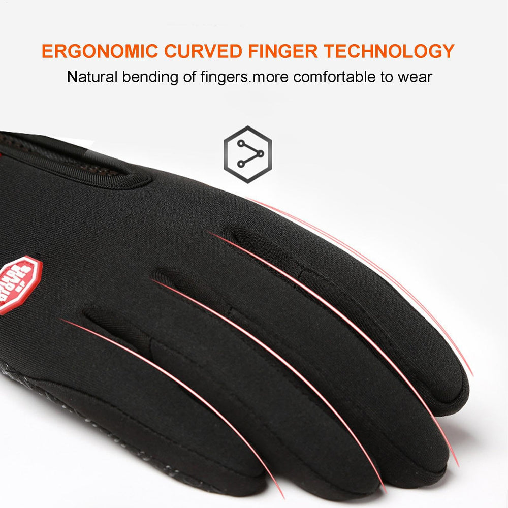 Rrlihjgu non-slip palm and fingertips improve grip on icy surfaces.