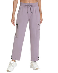 Rrosseyz pants elastic waistband with drawstring for personalized comfort on trails