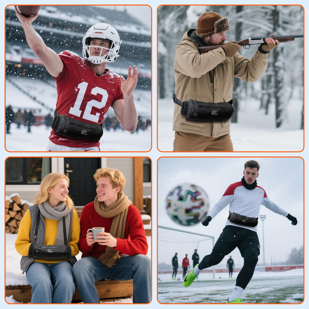 Rrtizan heated hand warmer pouch gift-ready packaging highlighting a practical cold-weather gift.