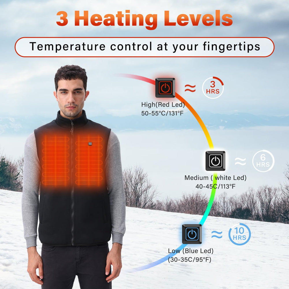 Rrtizan heated vest battery pack in-pocket shows portable power on the go
