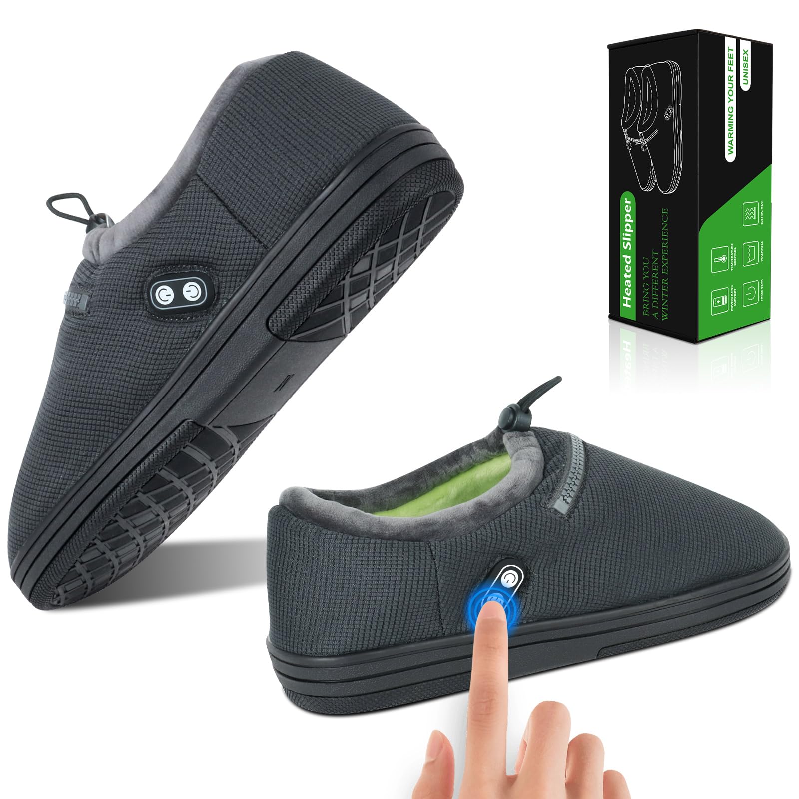 RTDEP Foot Warmer unboxing shows easy setup for instant warmth