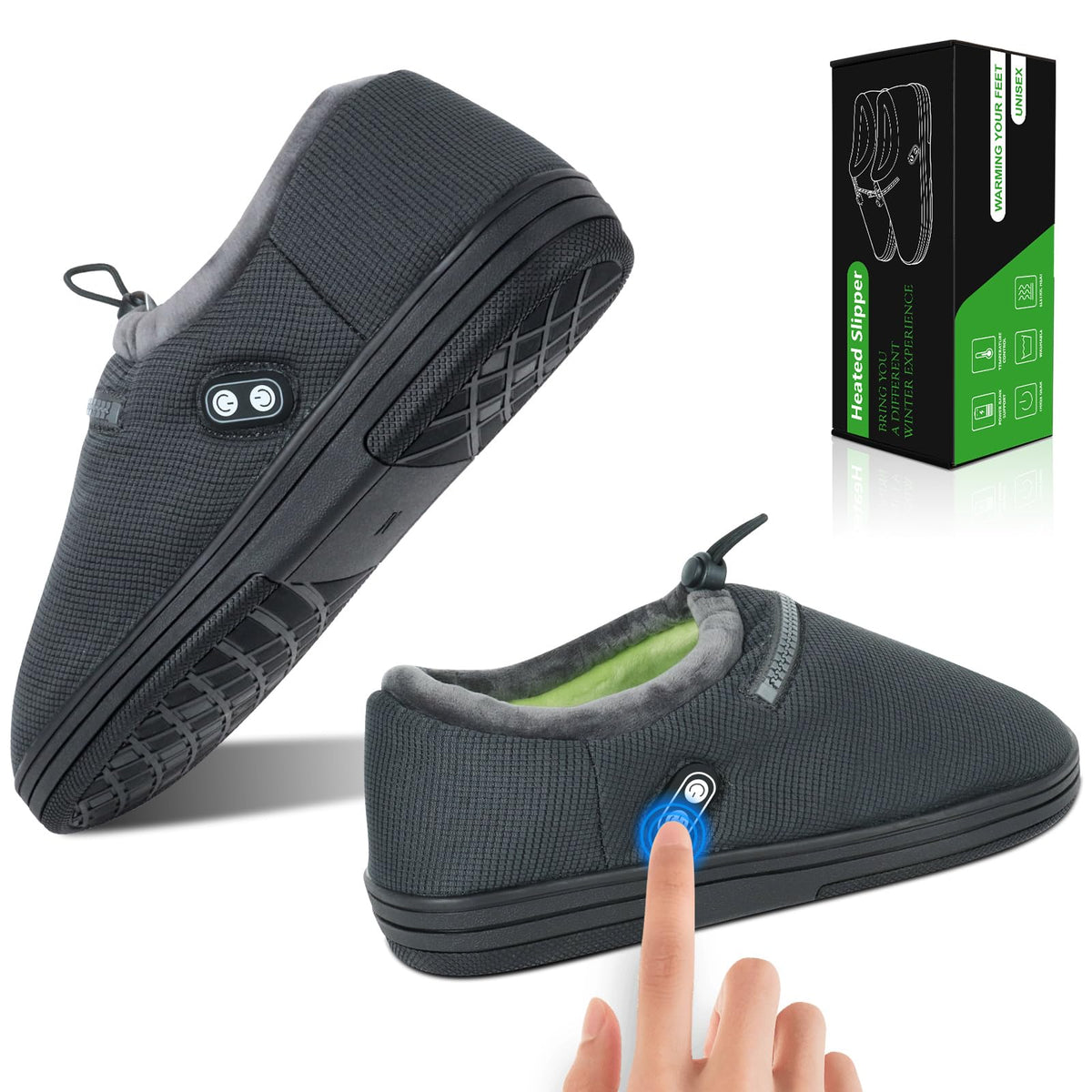 RTDEP Foot Warmer unboxing shows easy setup for instant warmth