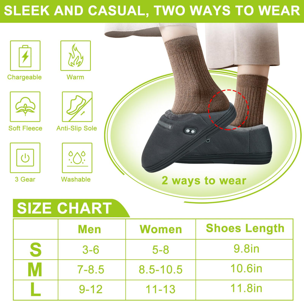 RTDEP Foot Warmer warms feet for winter walks indoors and outdoors