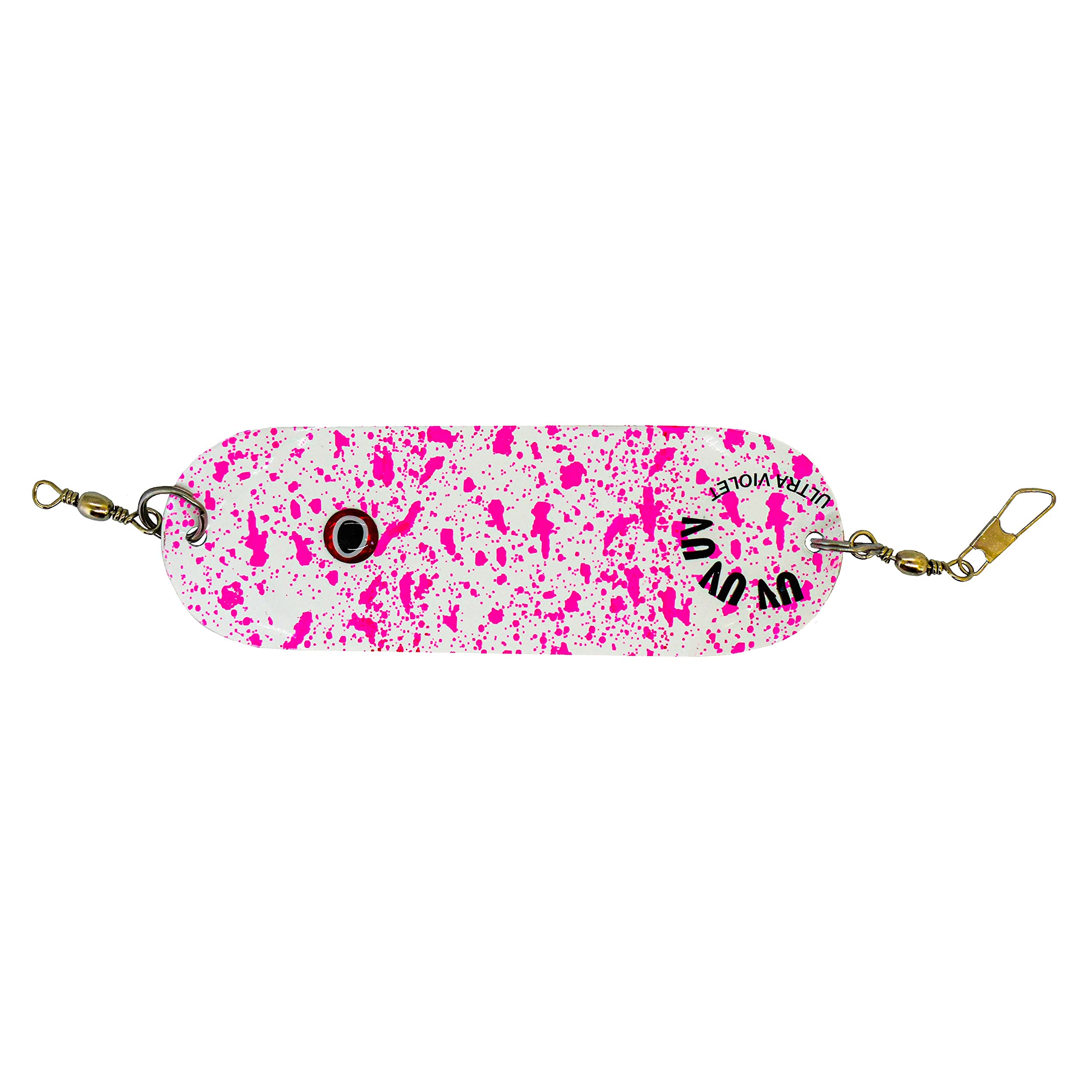 Runs True RTF Dakota Dodger 4.5 pink-spackle-uv side view boosts water column attraction
