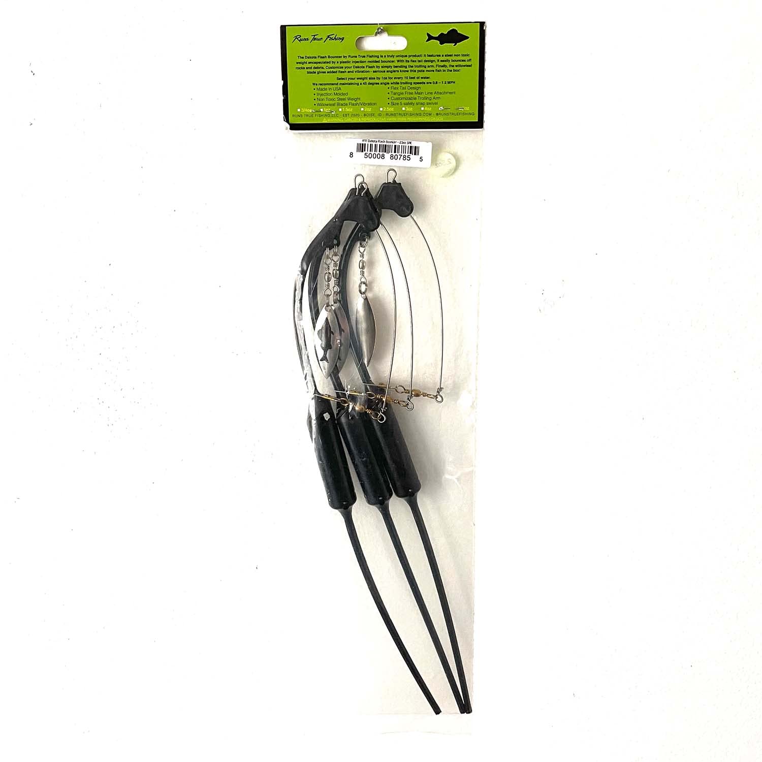 RTF Dakota Flash Bouncer Flextail design reduces snag risk in rocky conditions