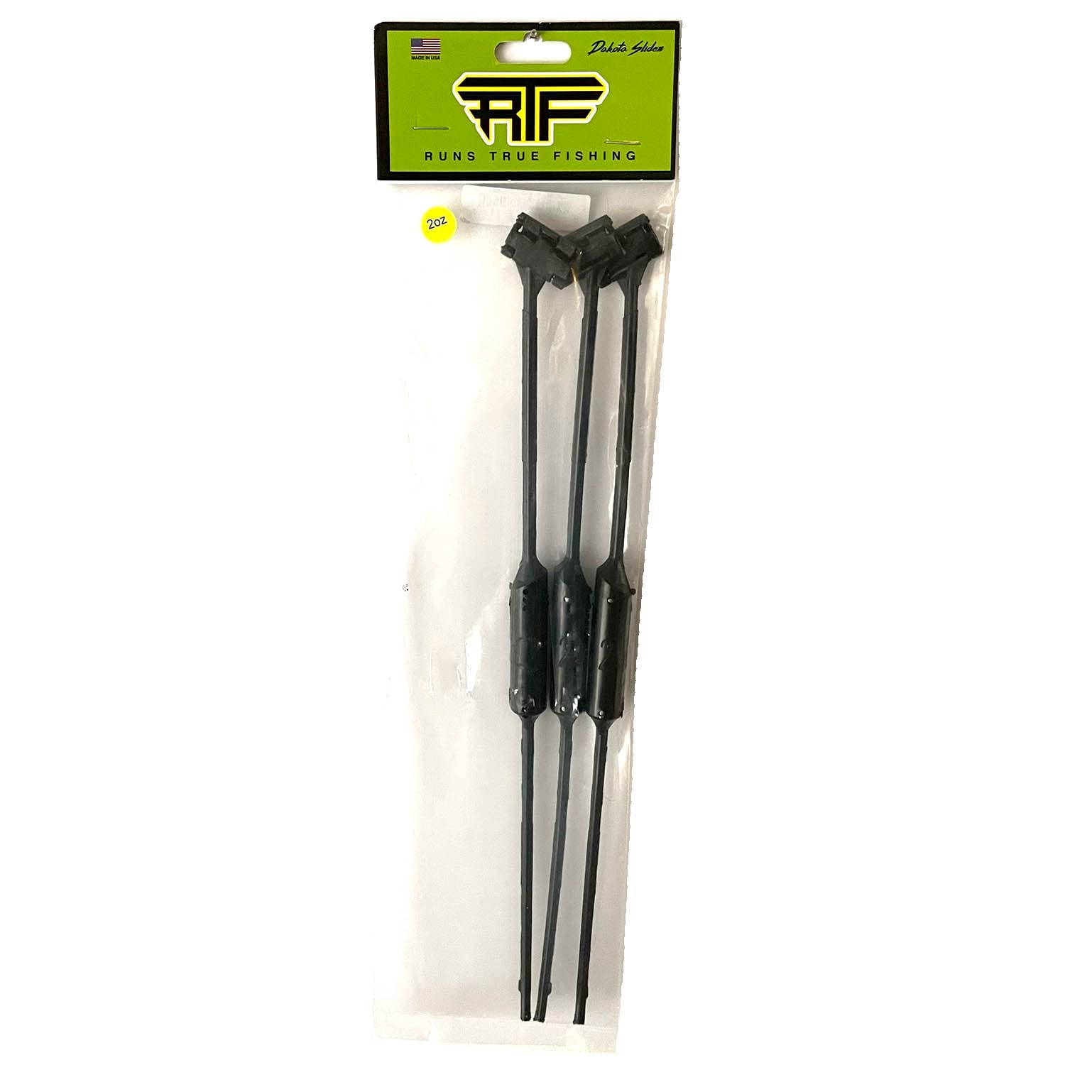 RTF Dakota Slider Bouncer clipped on line for quick weight changes during fishing