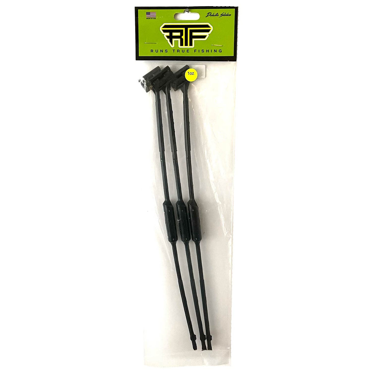 RTF Dakota Slider Bouncer clipped on line for quick changes and smooth action.