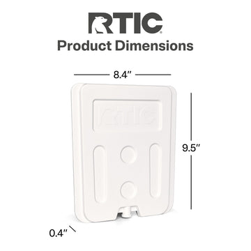 RTIC 20 QT divider freezable feature helps pre-chill contents during transport