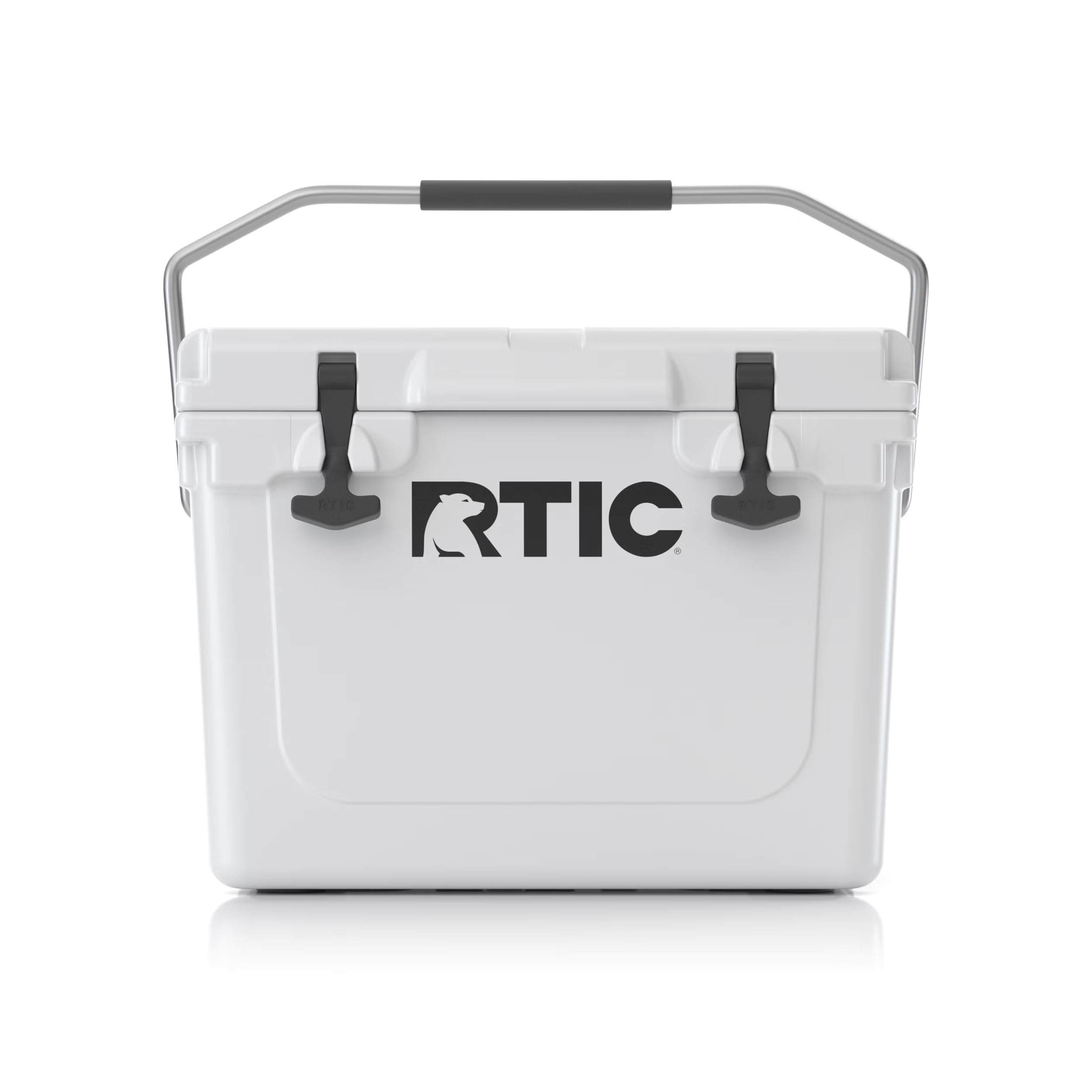 RTIC 20QT Ultra-Tough cooler side view showing rugged outdoor durability for travel