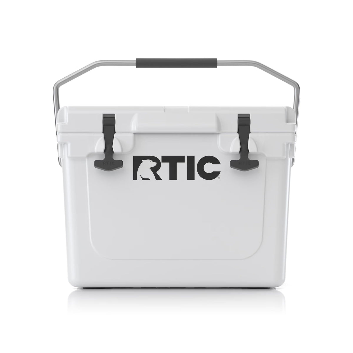 RTIC 20QT Ultra-Tough cooler side view showing rugged outdoor durability for travel