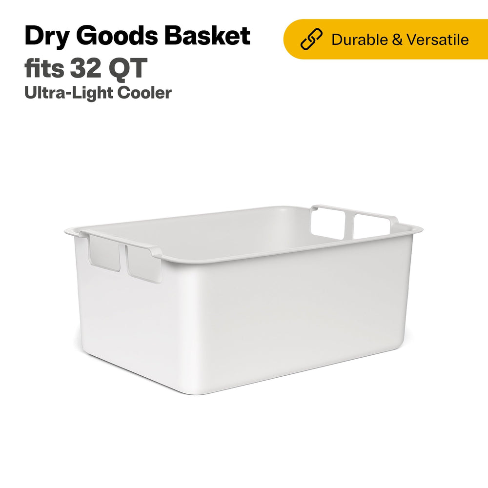 RTIC cooler tray insert separates items for quick retrieval during picnics.