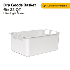 RTIC cooler tray insert separates items for quick retrieval during picnics.