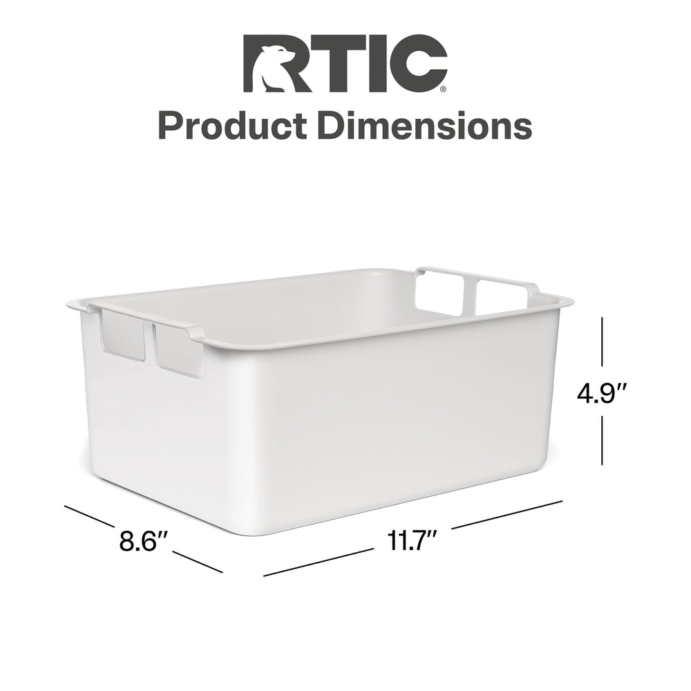 Easy-access RTIC tray insert design speeds grab-and-go cold items.