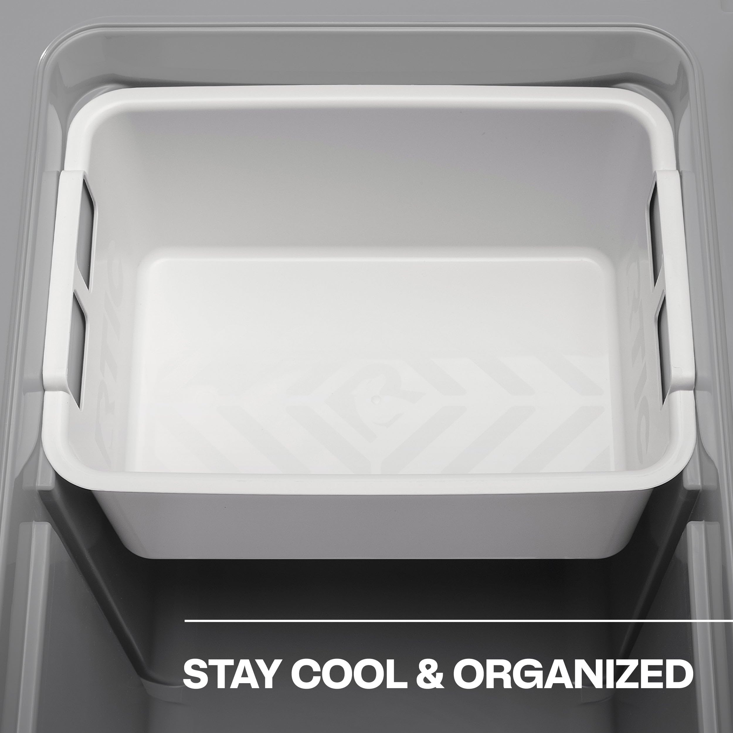 Perfect-fit RTIC 32 QT cooler accessory to maximize space and keep essentials dry.