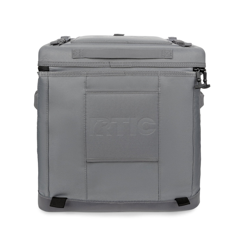 RTIC 40-Can quick-grab lid hatch and bottle opener for easy access.