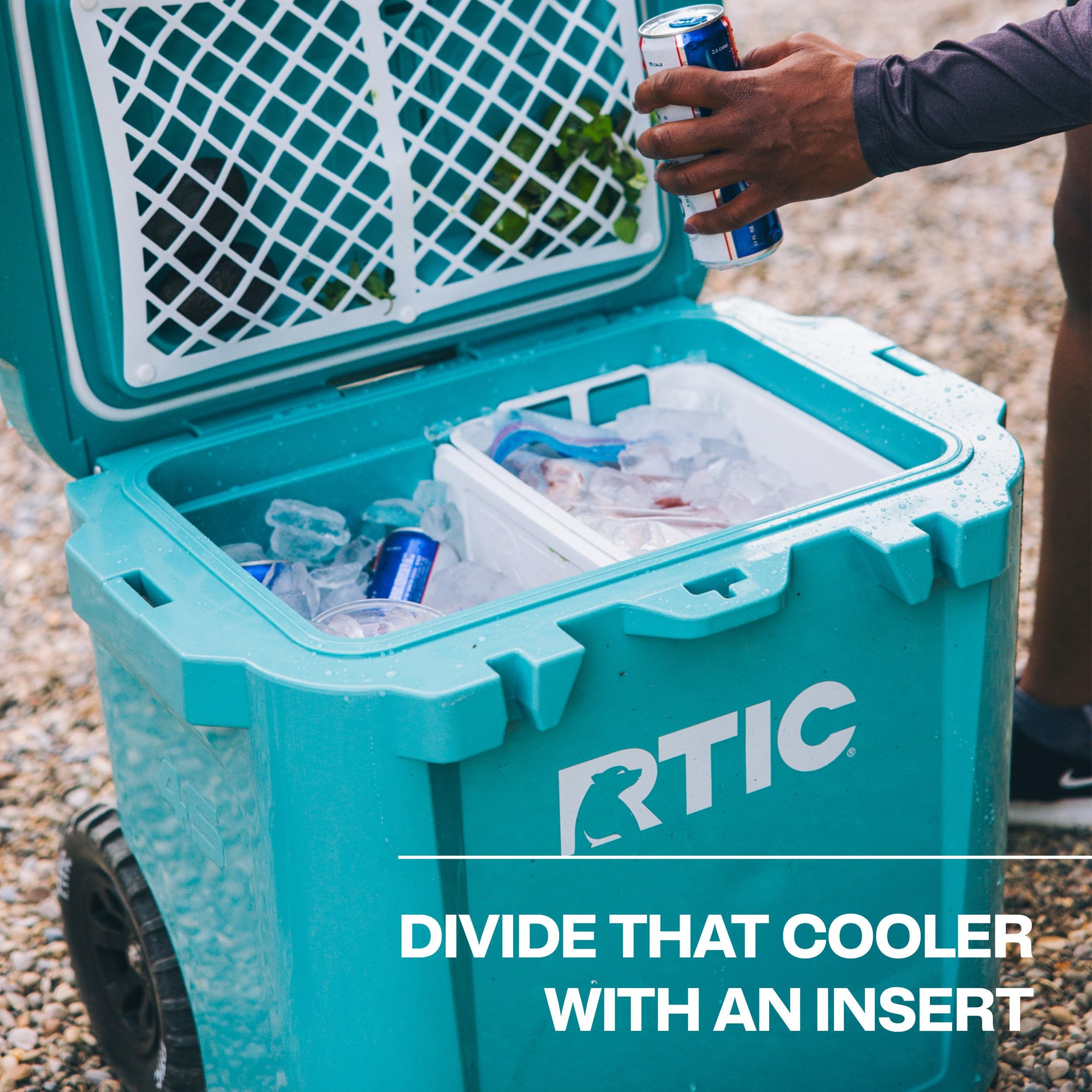 RTIC divider durability emphasizes rugged materials for demanding outdoor environments.