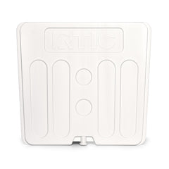 RTIC 65 qt divider inside view helps organize cooler contents