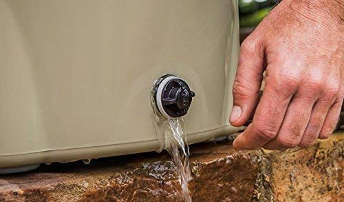 RTIC drain plug partially open for quick, controlled draining without full unplug.