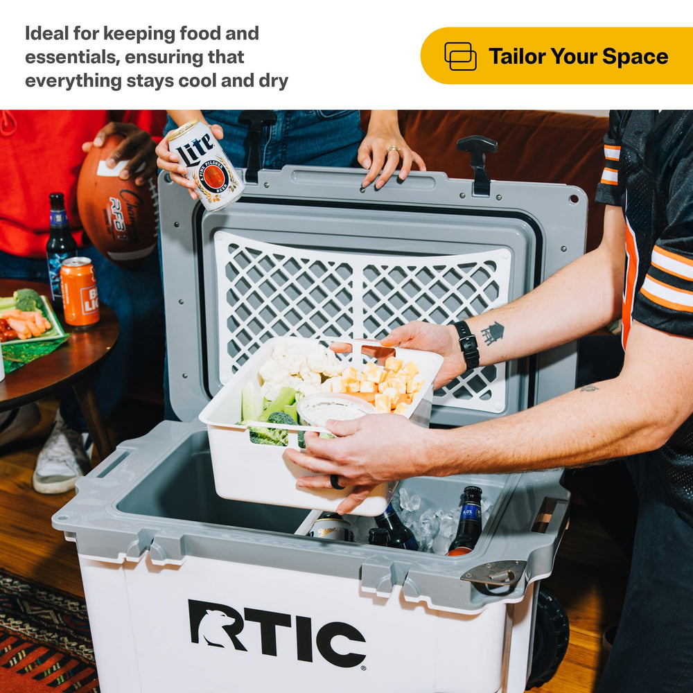 RTIC durable cooler insert materials ensure long-lasting performance in rugged conditions.