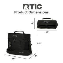 RTIC Everyday 8-Can cooler removable bottle opener for quick access during trips