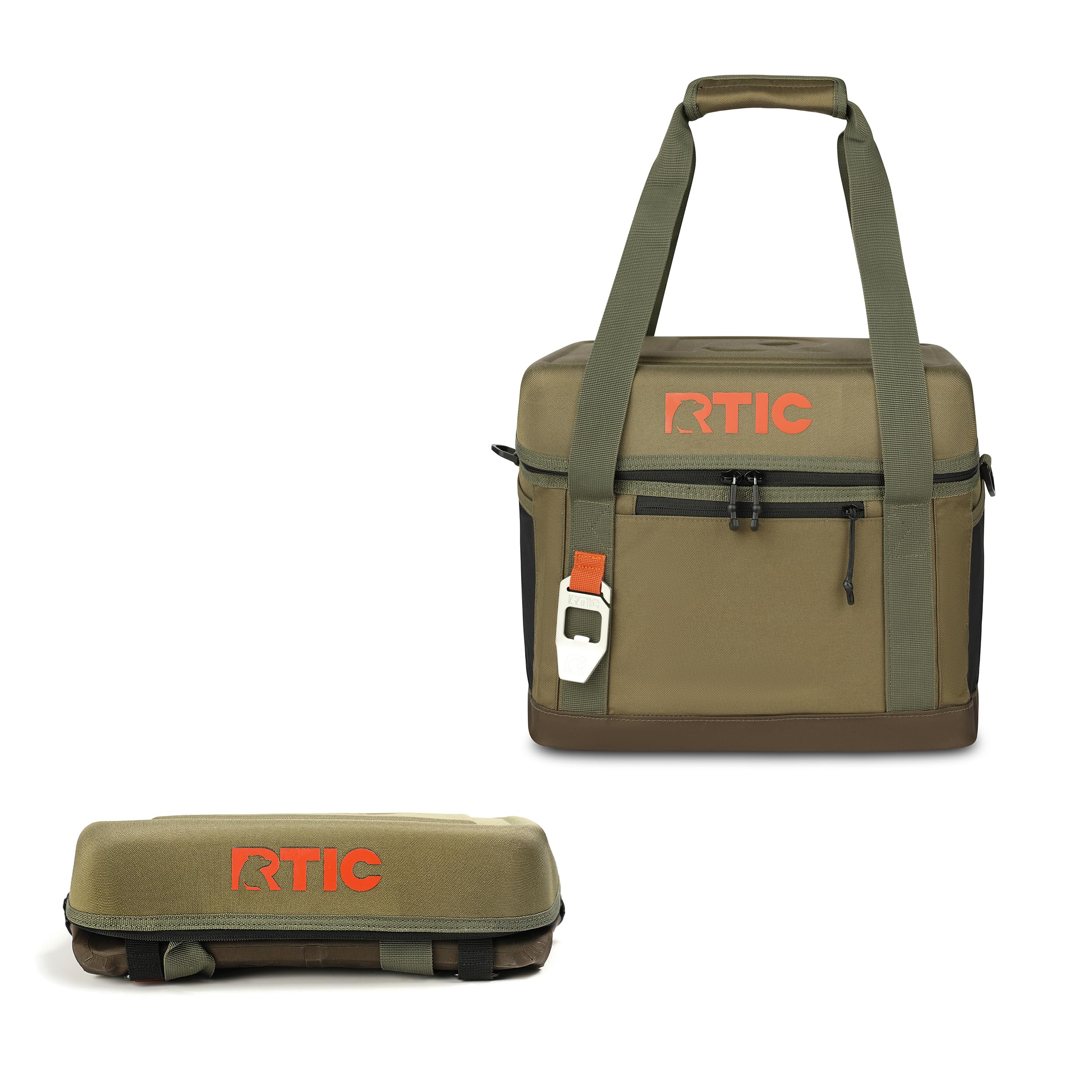 RTIC Everyday Cooler 28-can main compartment keeps foods and drinks organized.