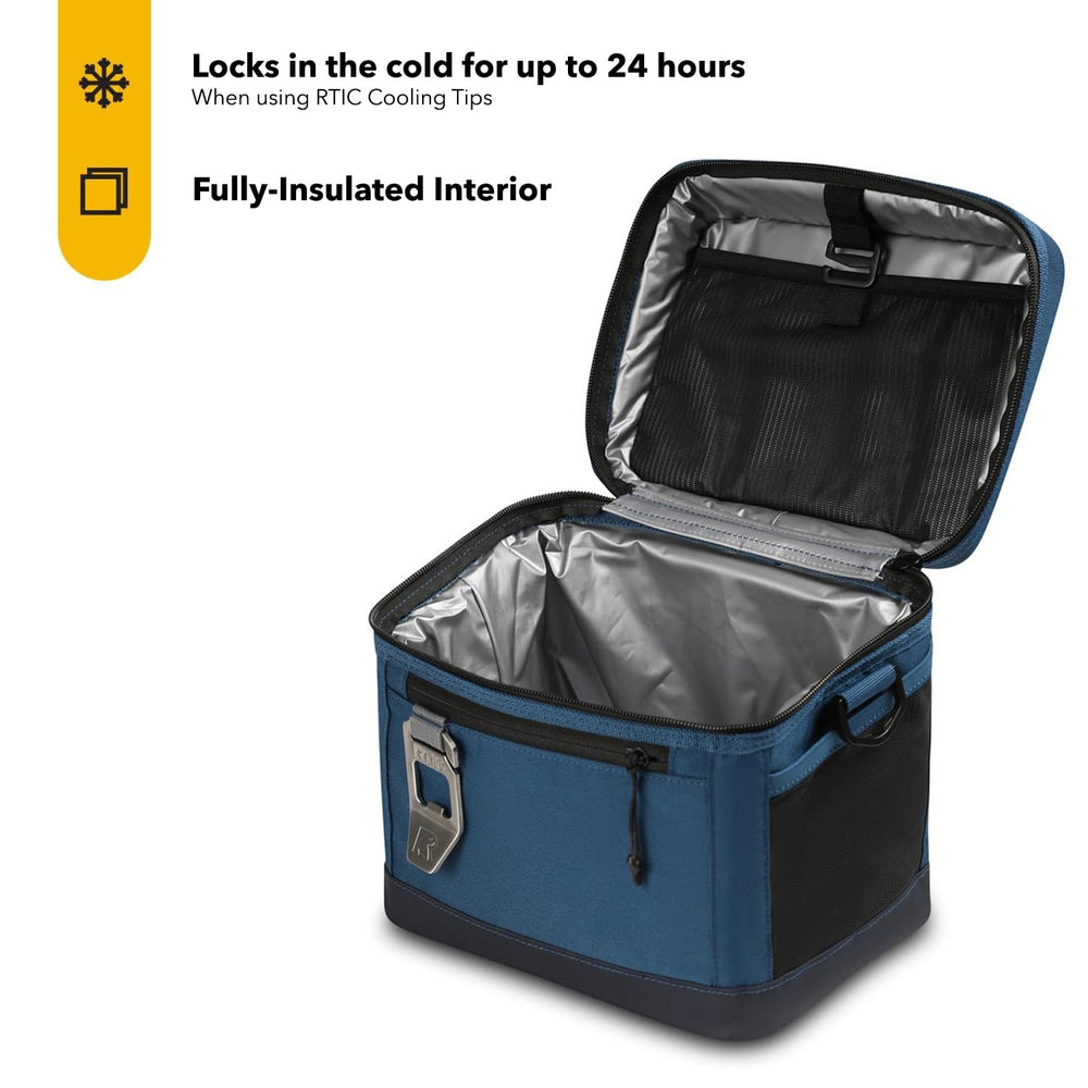 RTIC Everyday cooler insulated main compartment preserves freshness for all-day meals and beverages.