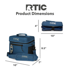 RTIC Everyday cooler features removable bottle opener for quick beverage access.