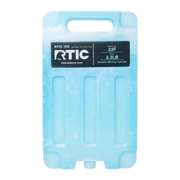 RTIC XL 2-pack cooler ice pack keeps foods and drinks cold longer.