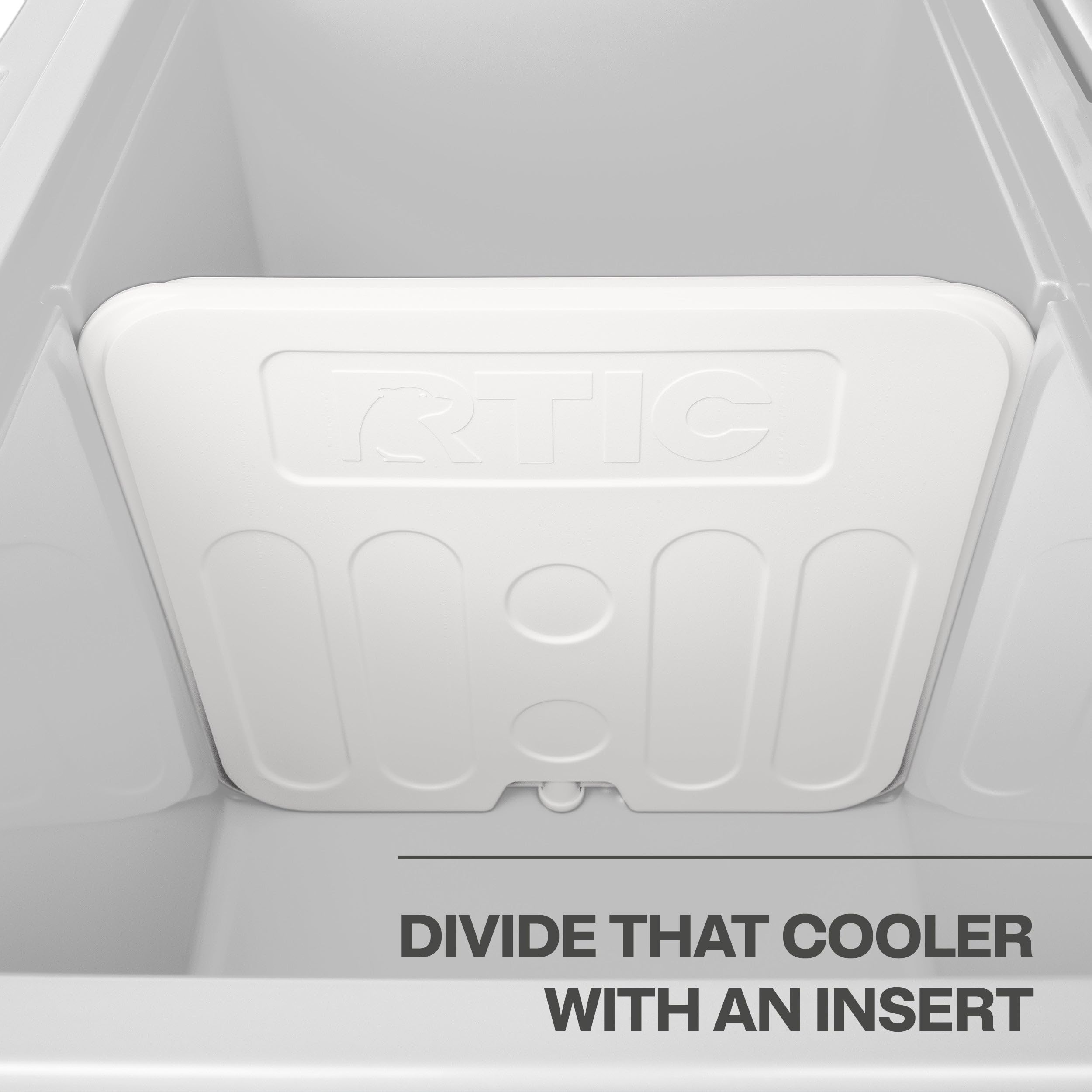 RTIC rugged divider supports durable performance in rugged conditions.