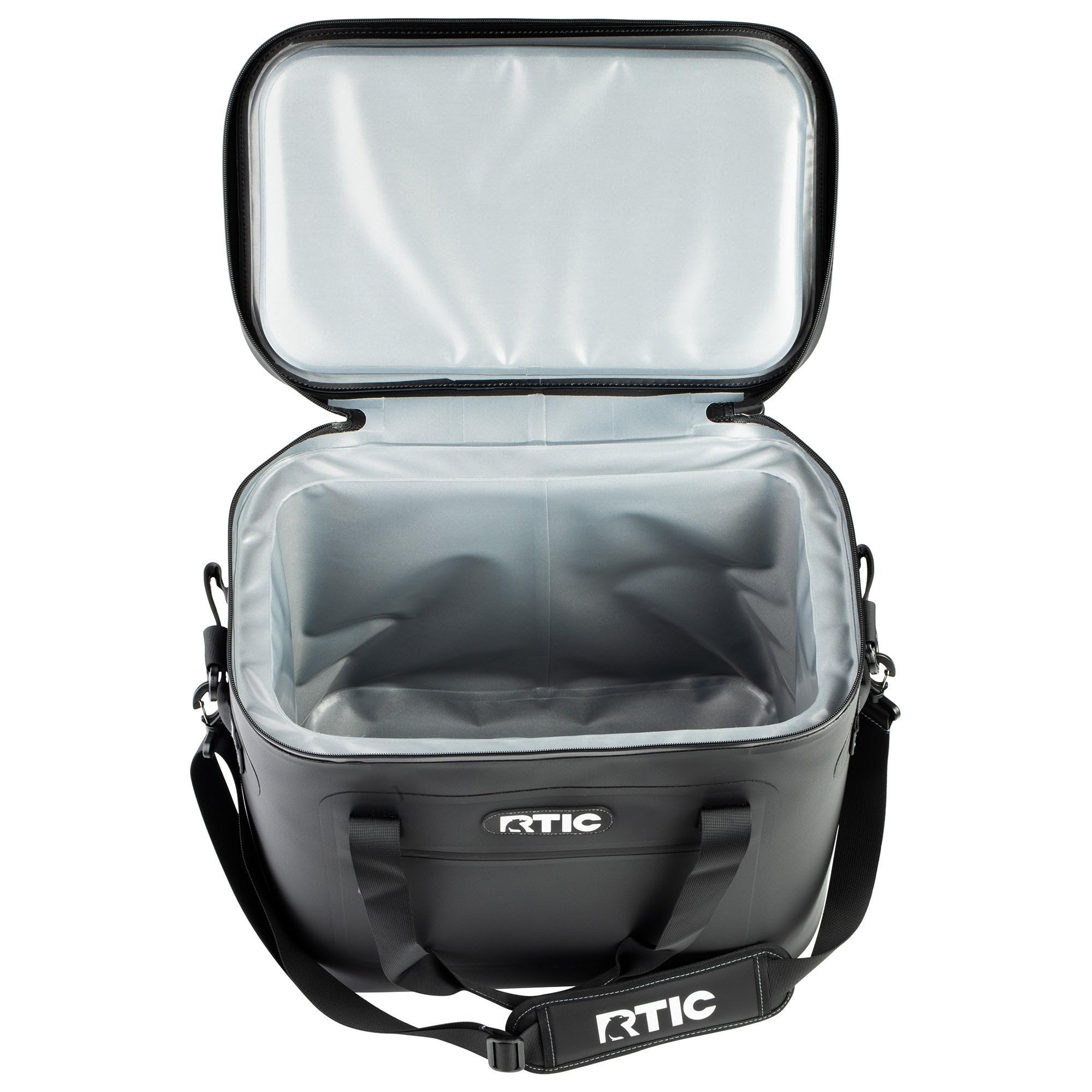 RTIC Soft Cooler 40 Can in park picnic scenario.