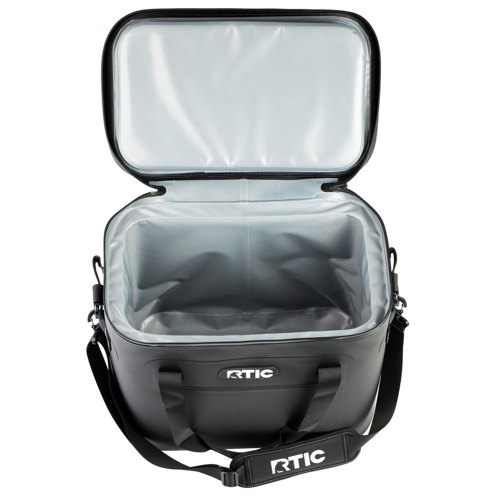 RTIC Soft Cooler 40 Can in park picnic scenario.