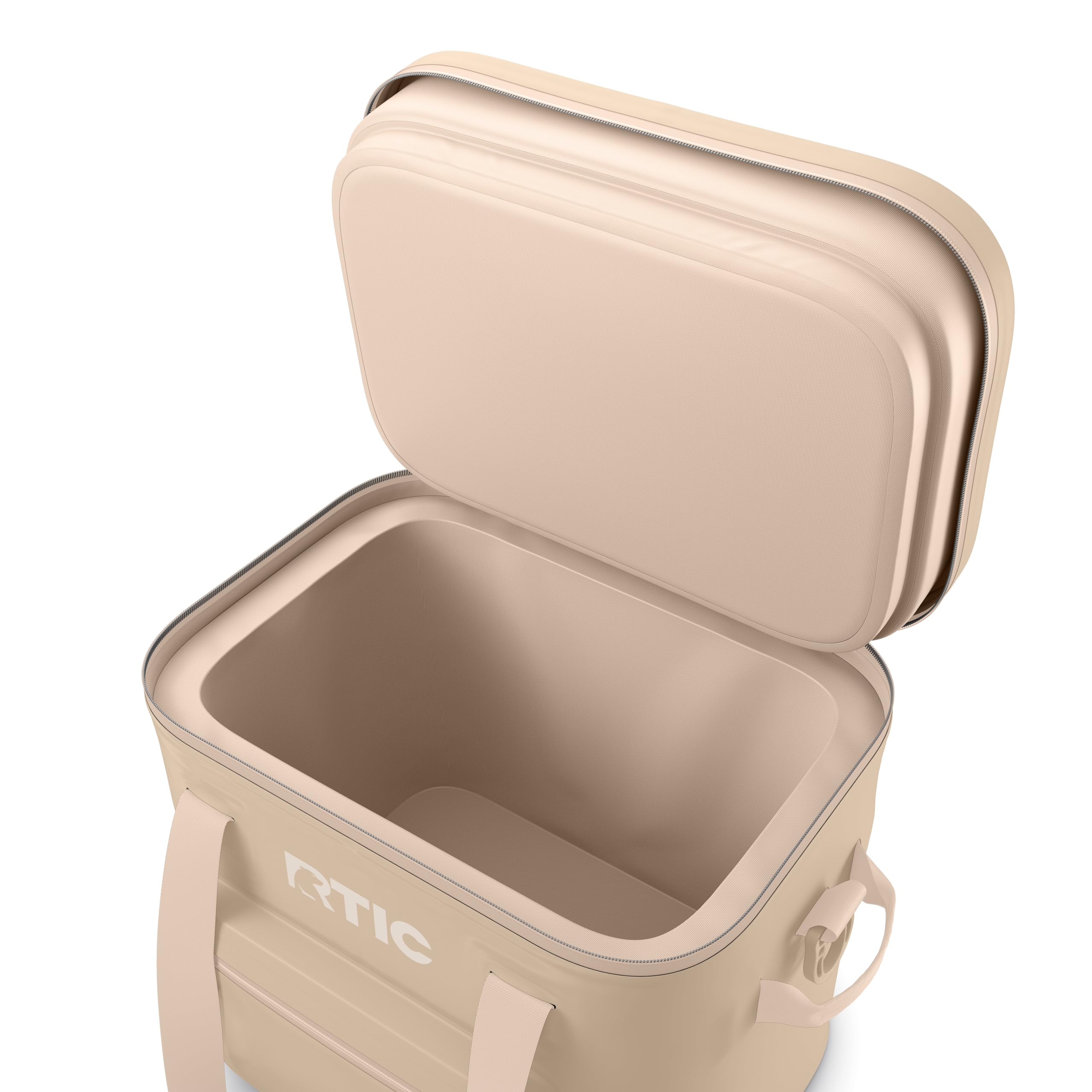RTIC Soft Cooler Pro 19L capacity fits 30 cans for picnics and trips.