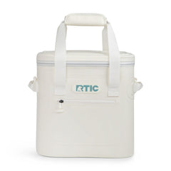 RTIC Ultra-Tough Soft Cooler 20 Can front view highlights compact portability for lunches.