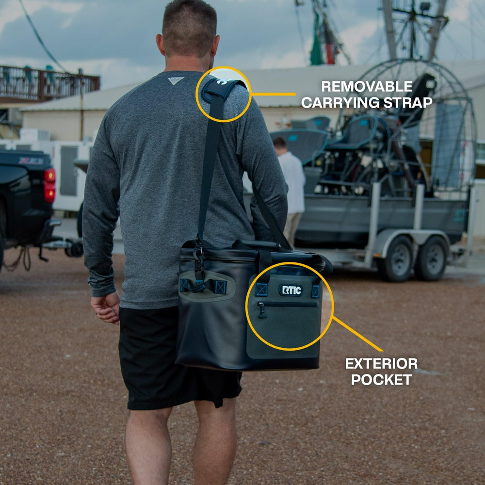RTIC supports multiple uses such as lunch, beach, and travel.