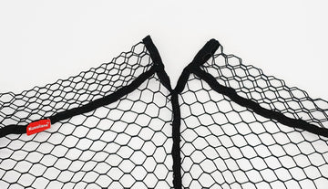 Easy-clean rubber coating on fishing net