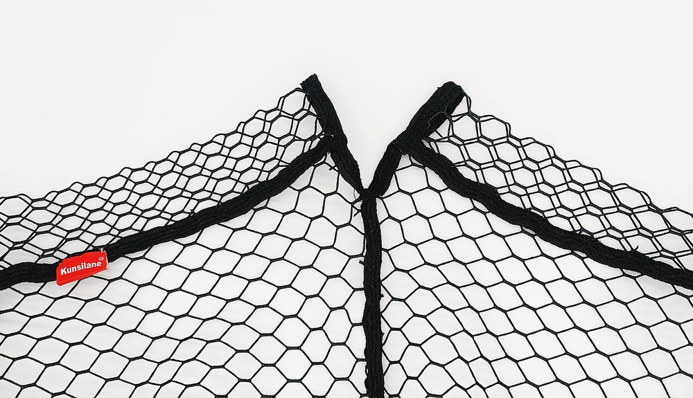 Easy-clean rubber coating on fishing net