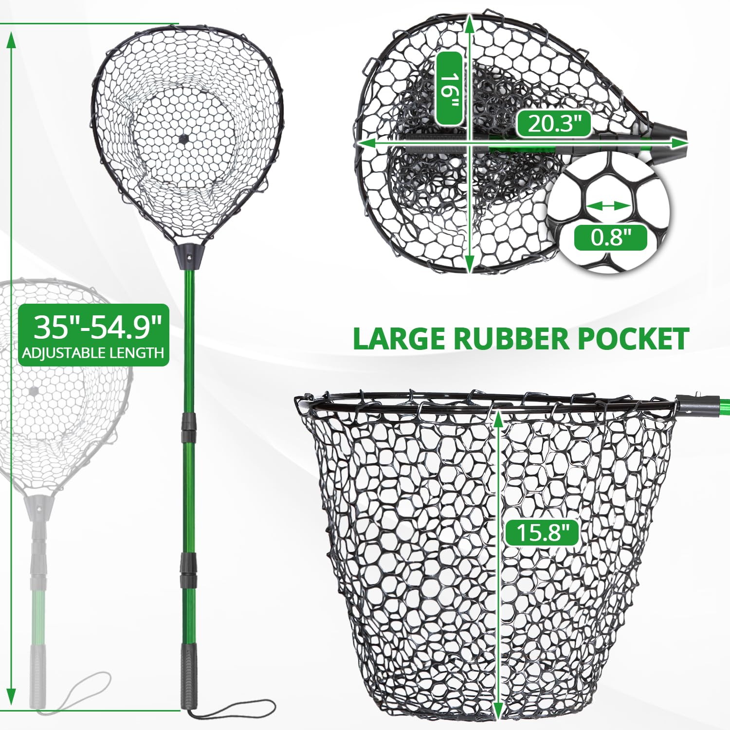 Aluminum alloy mesh frame with 0.95 cm thickness