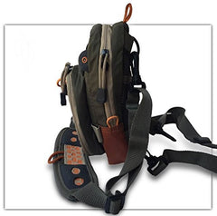 Interior zippered pocket for flies and small gear