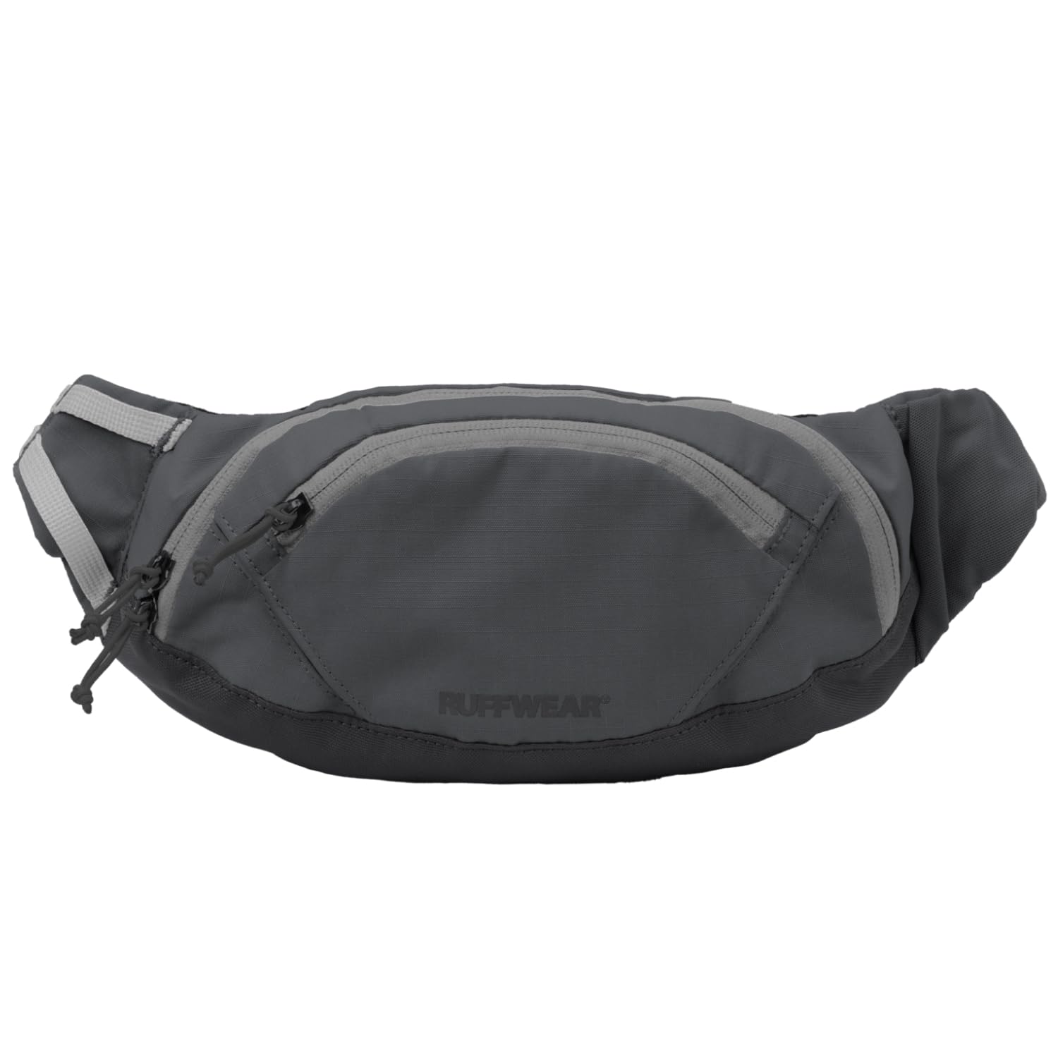 Ruffwear Home Trail Hip Pack adjustable belt keeps hands free during walks.
