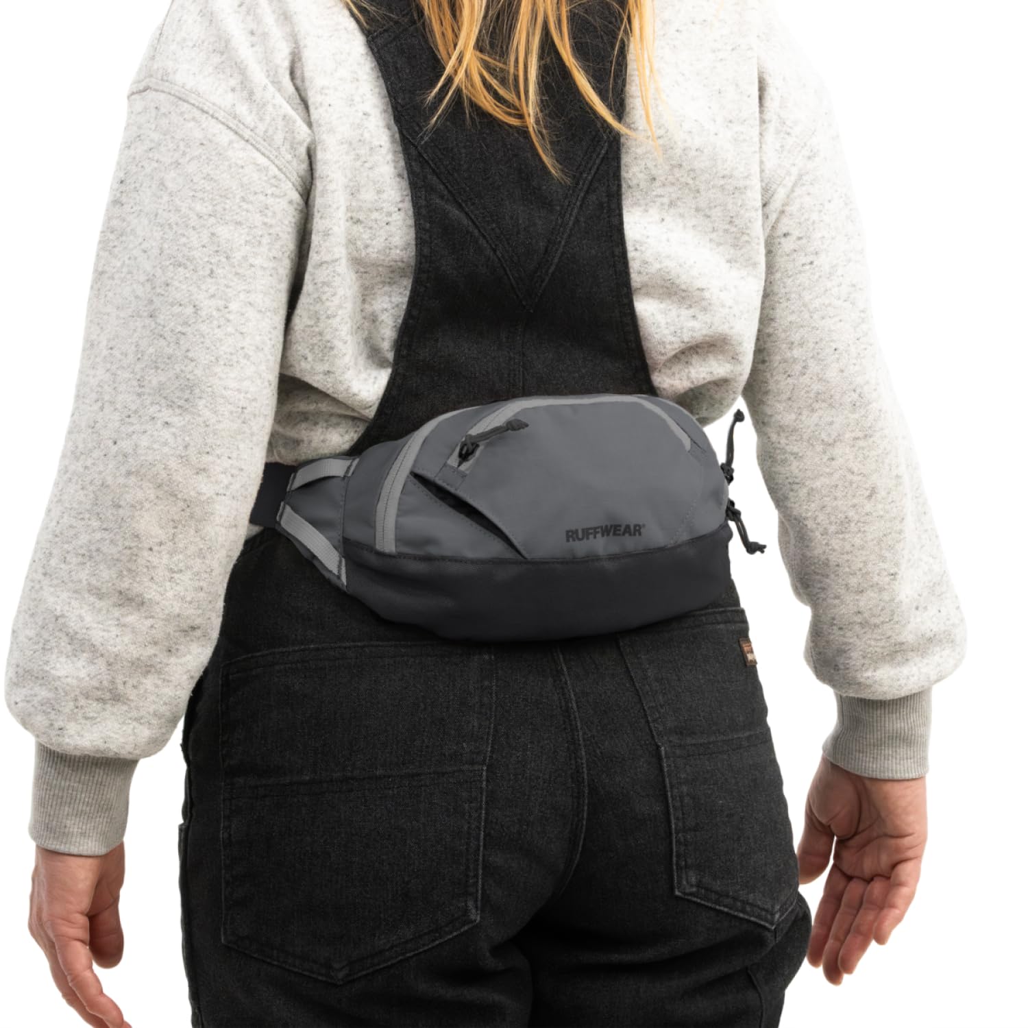 Ruffwear Home Trail Hip Pack granite gray style fits adventures.